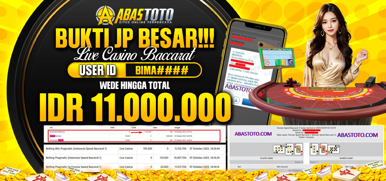 BUKTI  JP  LIVE  GAME
